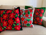 Poinsettia Pillow Case