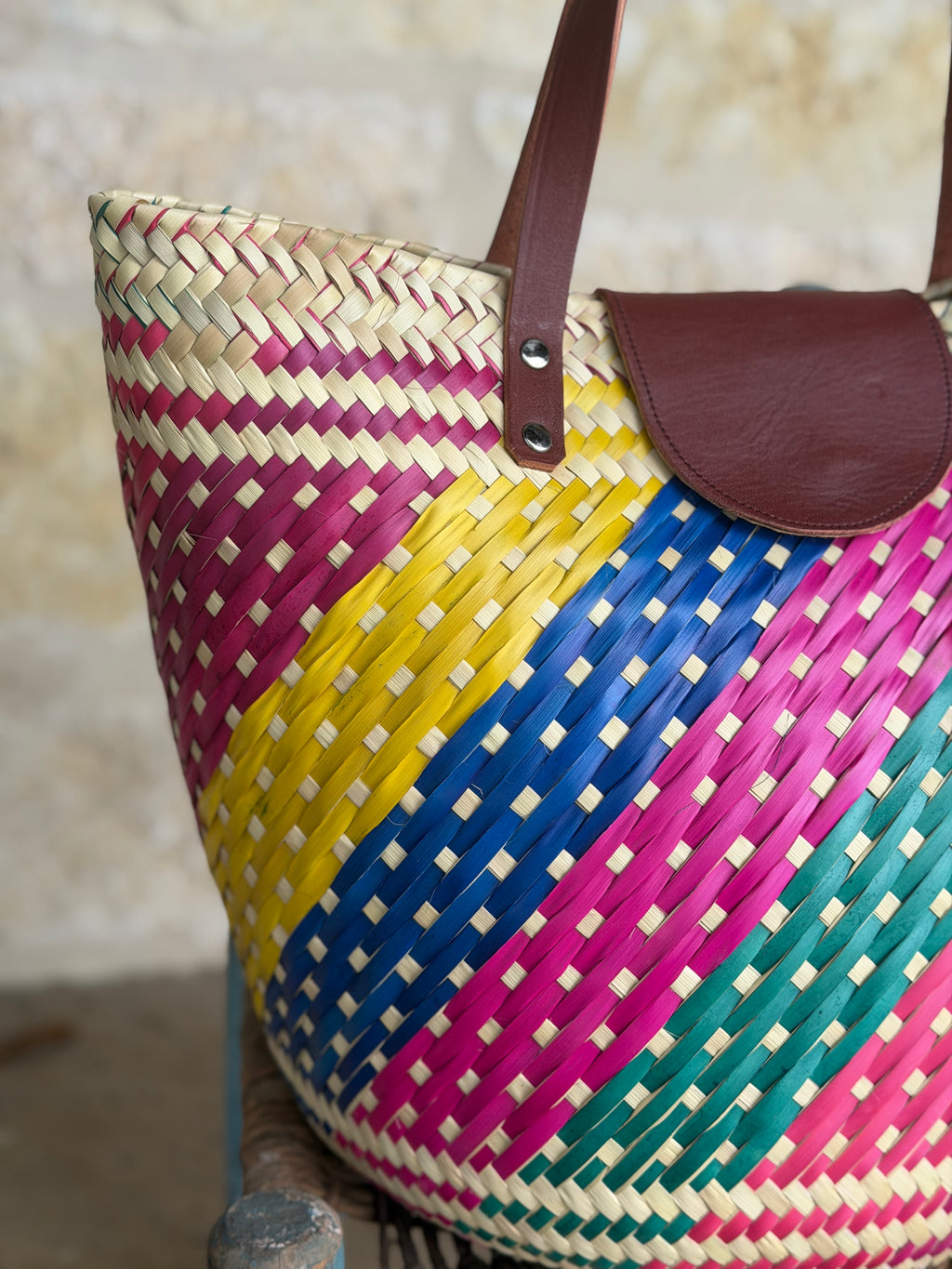 Alegría Bag - Rainbow Magenta