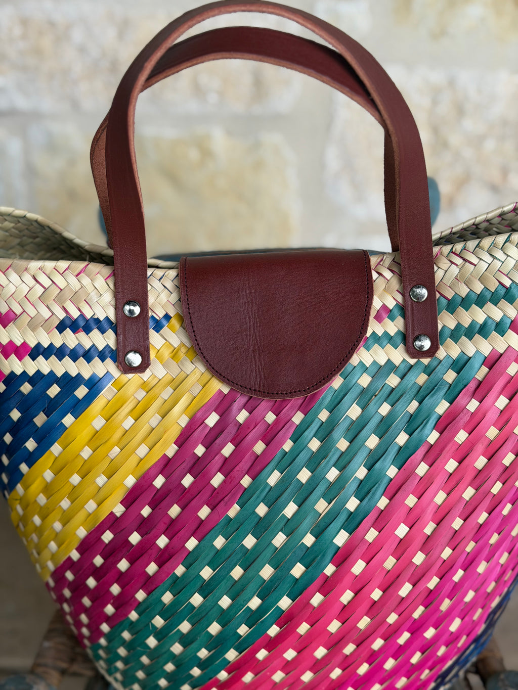 Alegría Bag - Rainbow Blue