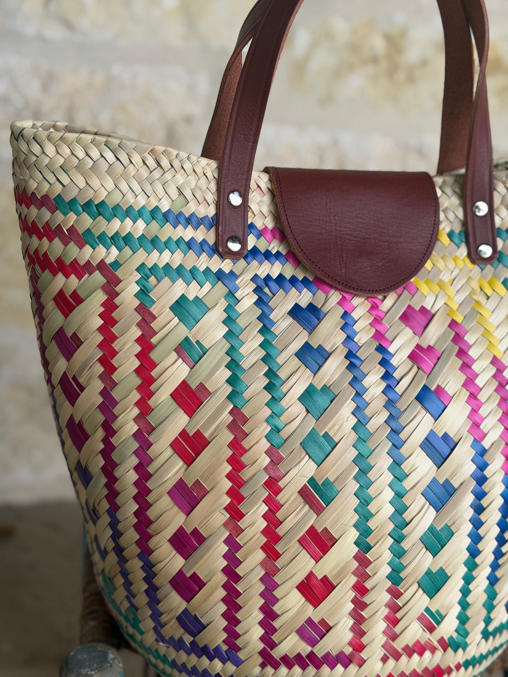 Alegría Bag - Multi Hearts