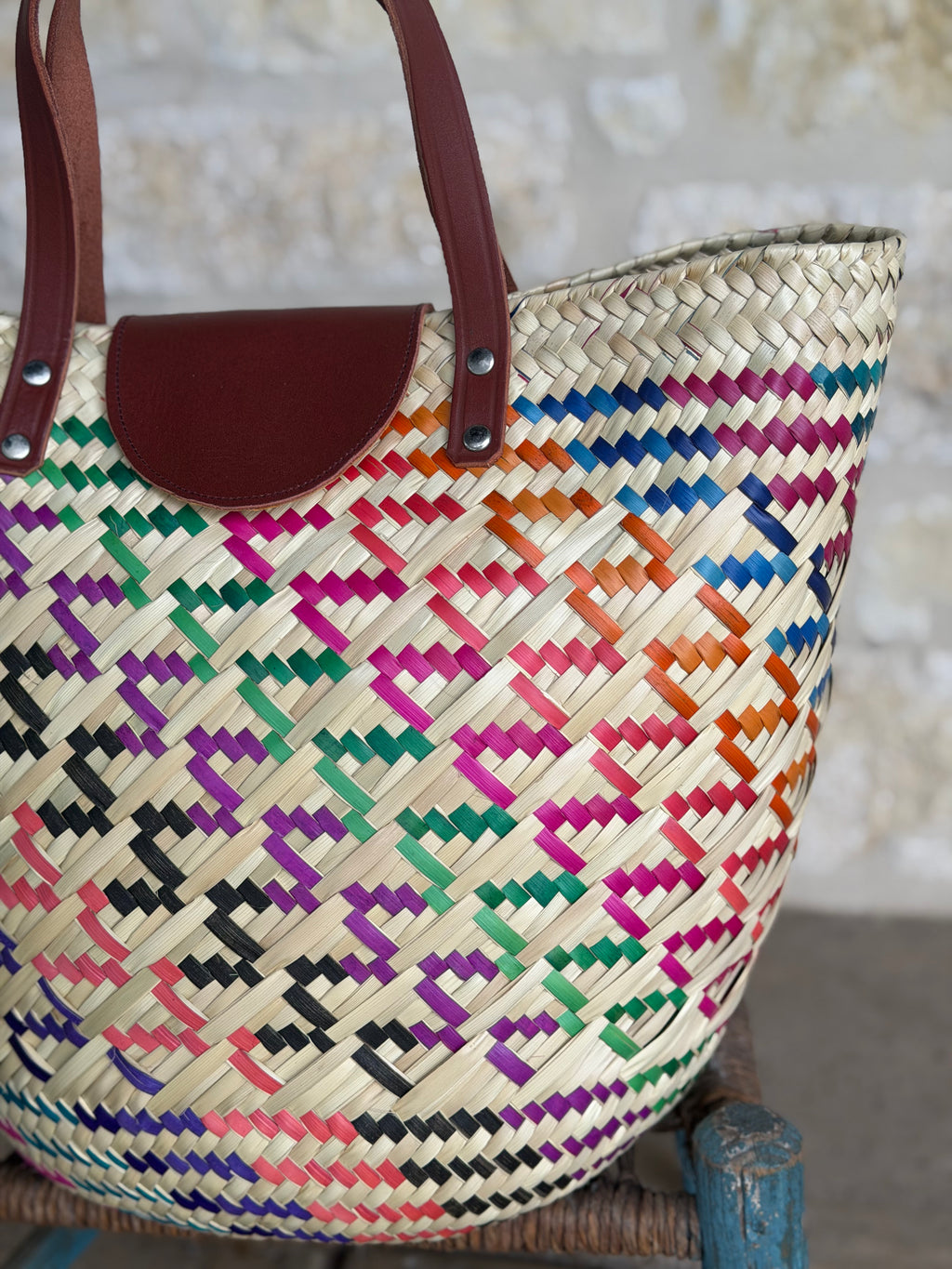 Alegría Bag - Rainbow Zig Zag