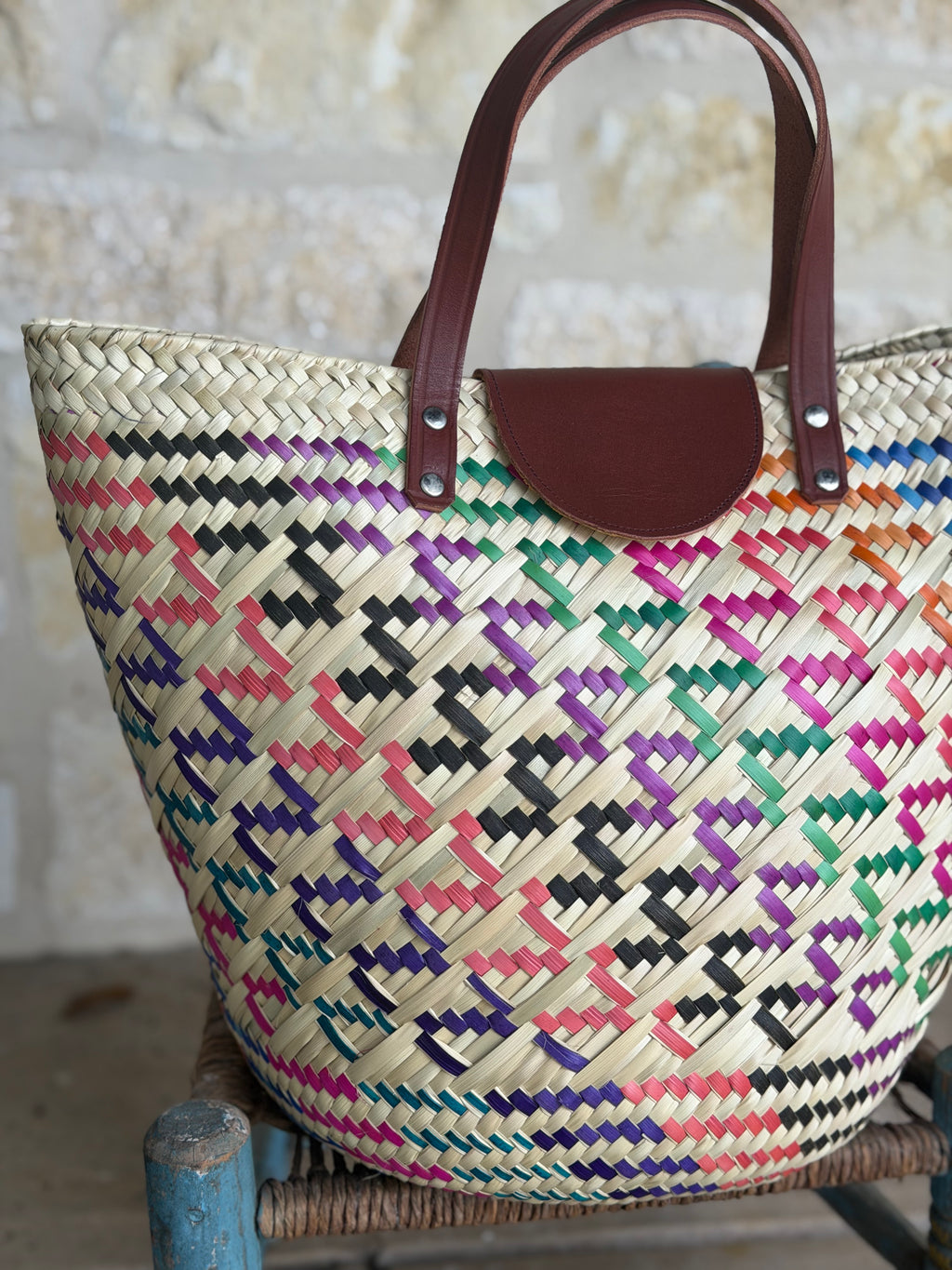 Alegría Bag - Rainbow Zig Zag