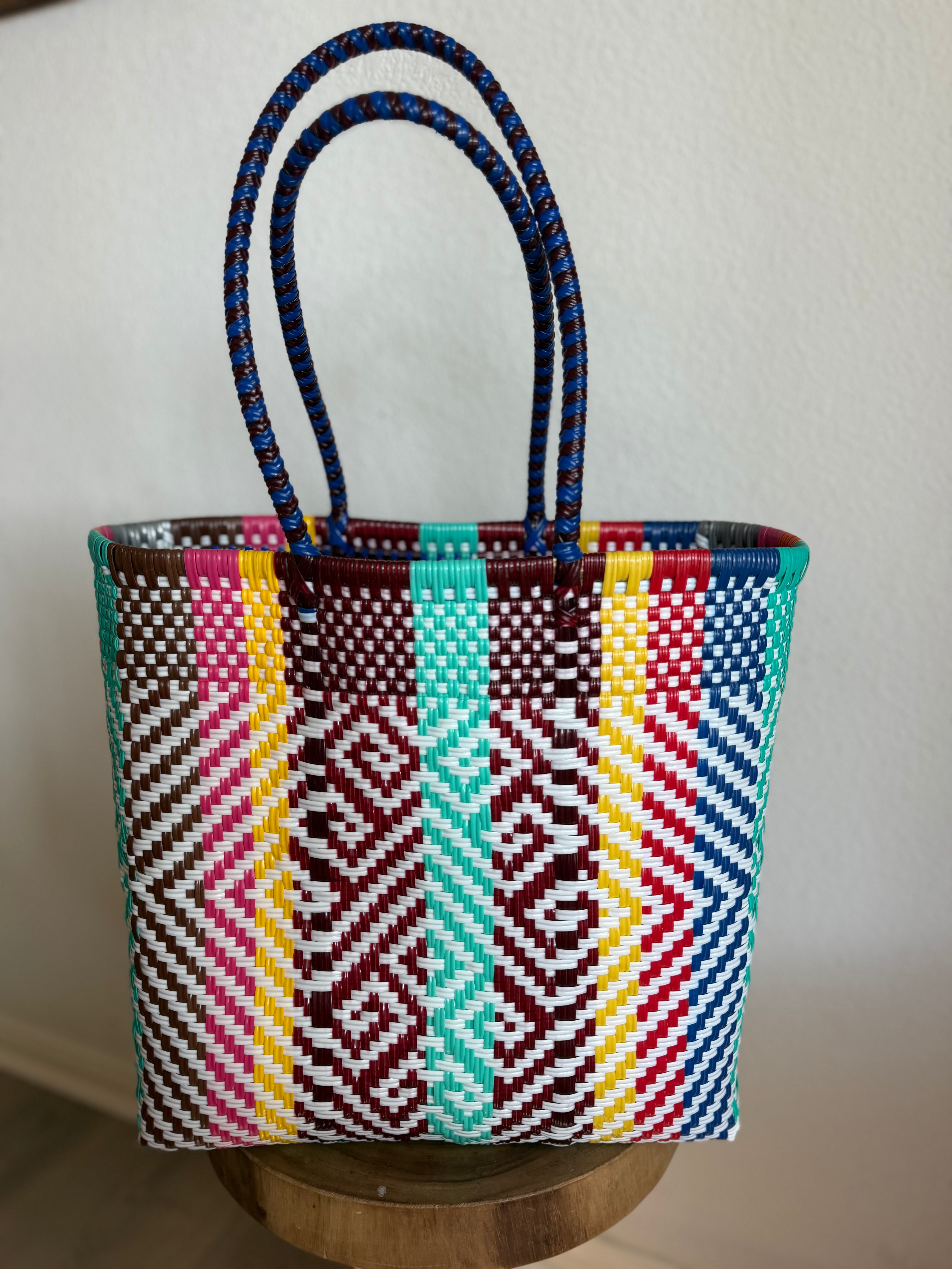 Large Multicolor Mercado Tote