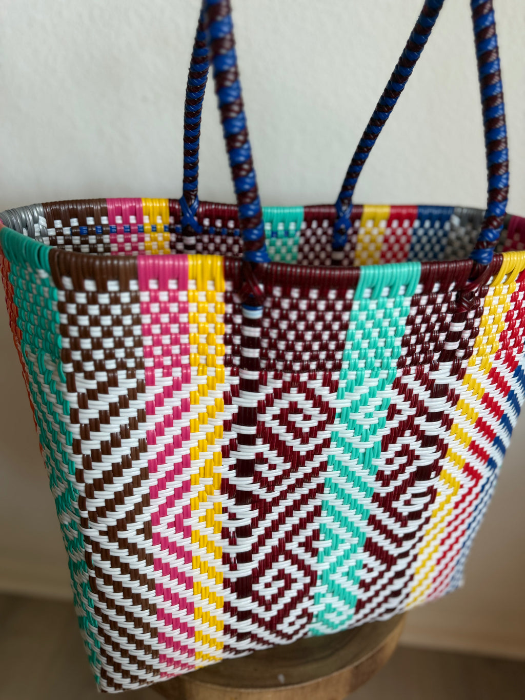 Large Multicolor Mercado Tote