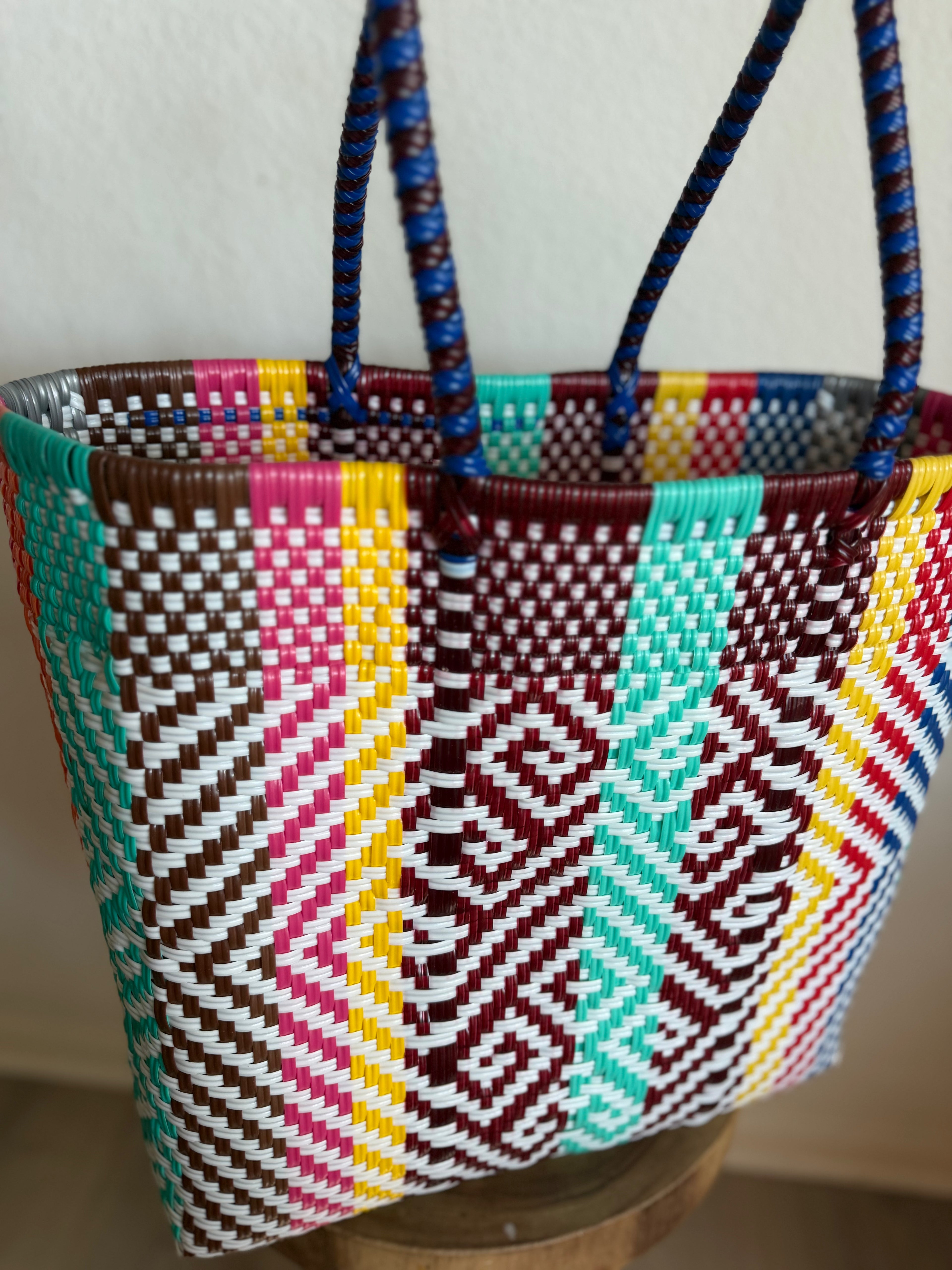 Large Multicolor Mercado Tote