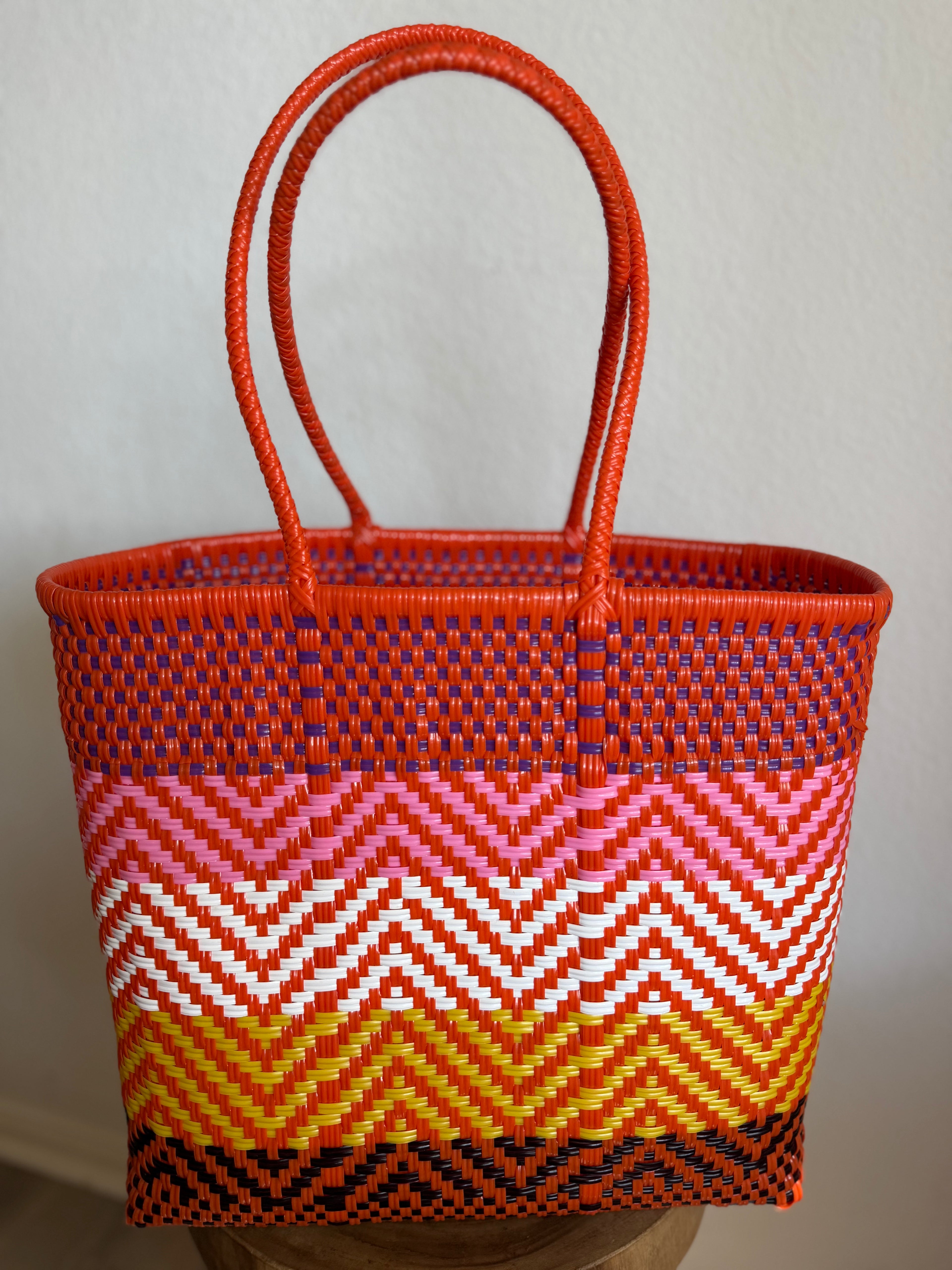 Large Multicolor Mercado Tote
