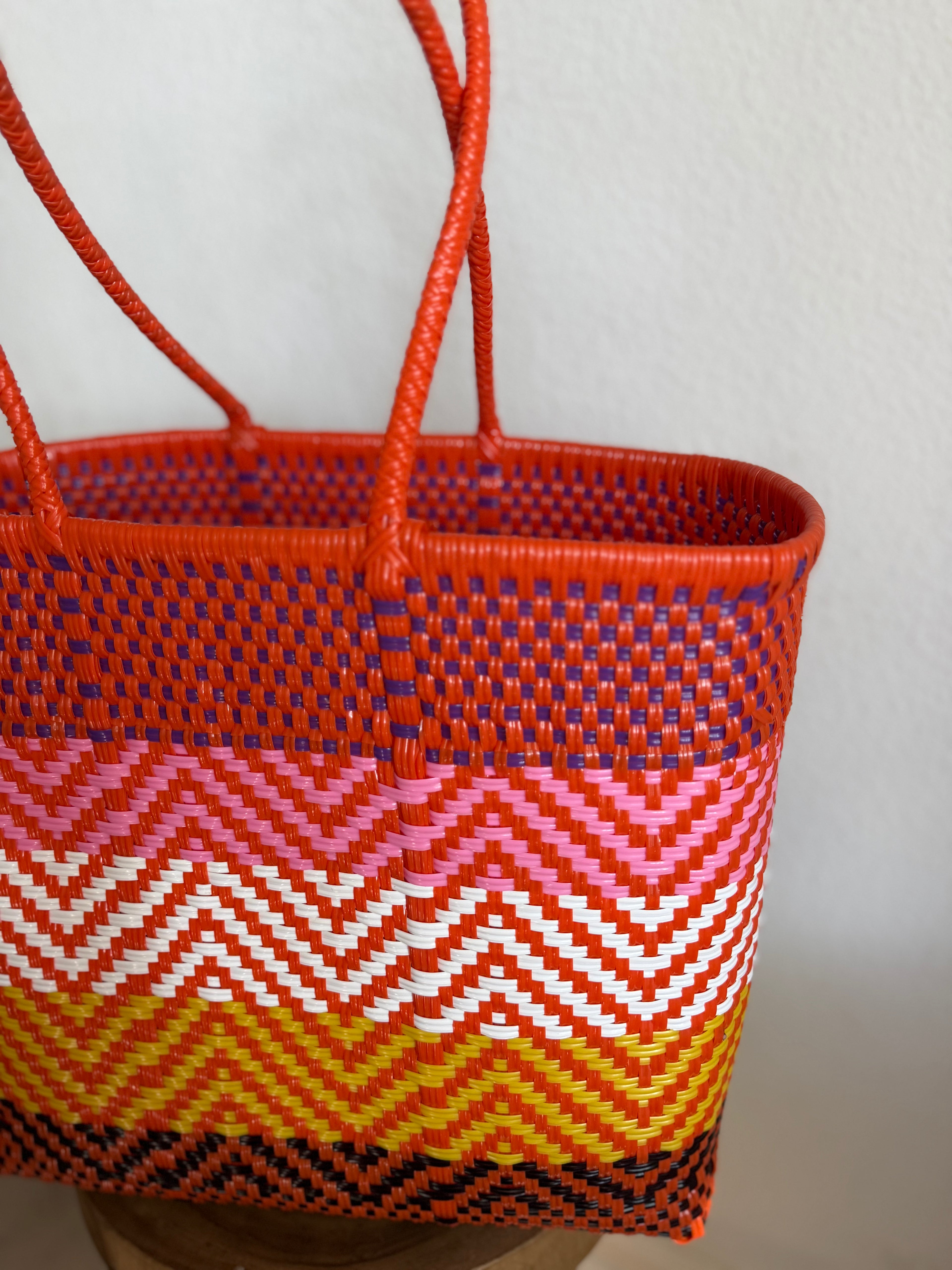 Large Multicolor Mercado Tote