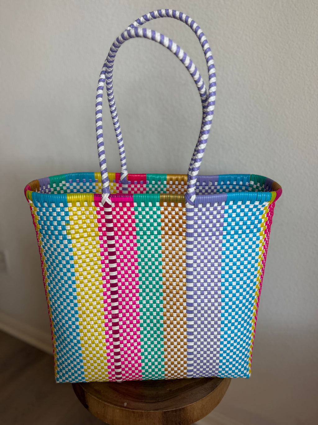 Large Multicolor Mercado Tote