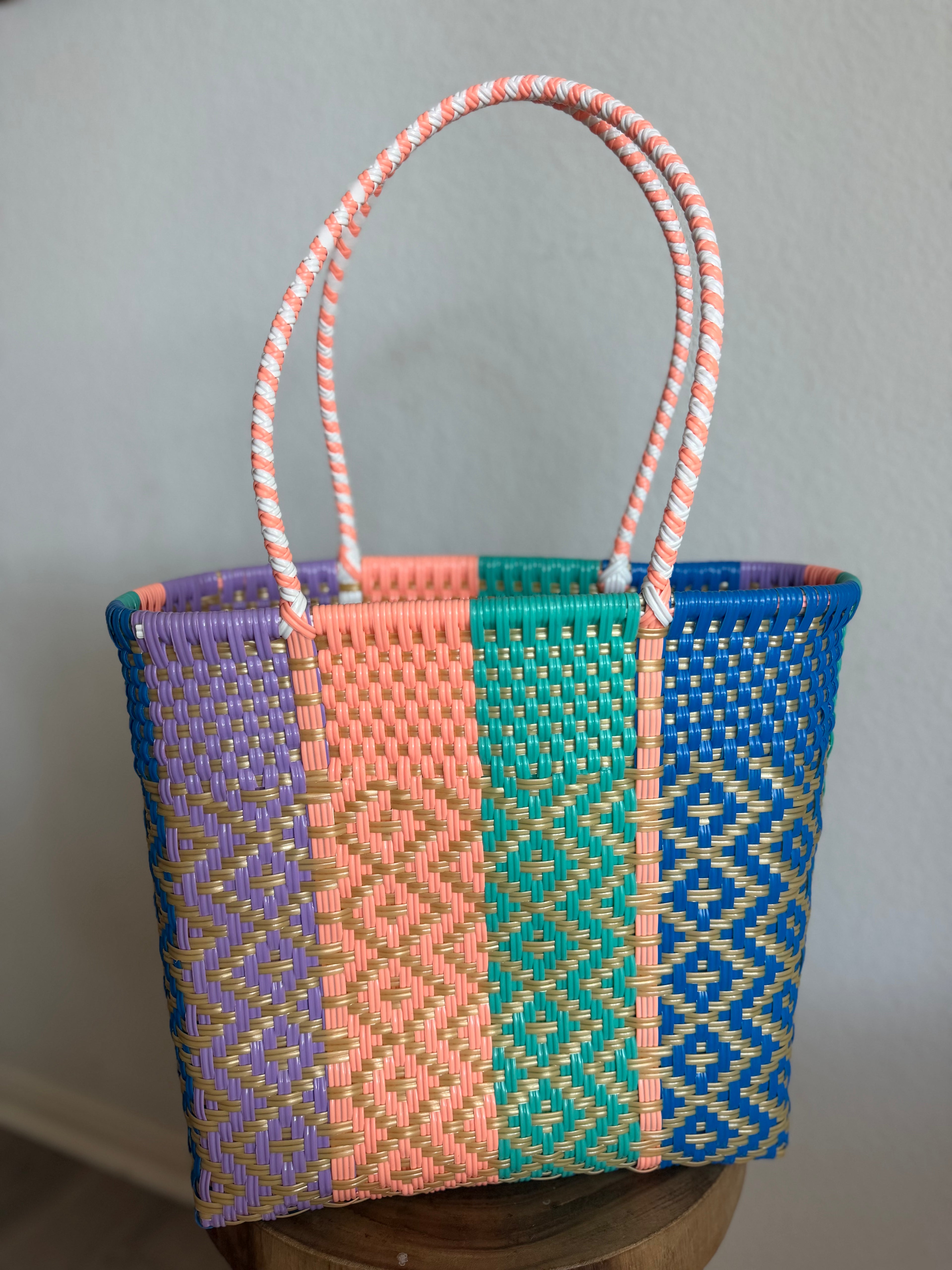 Medium Multicolor Mercado Tote