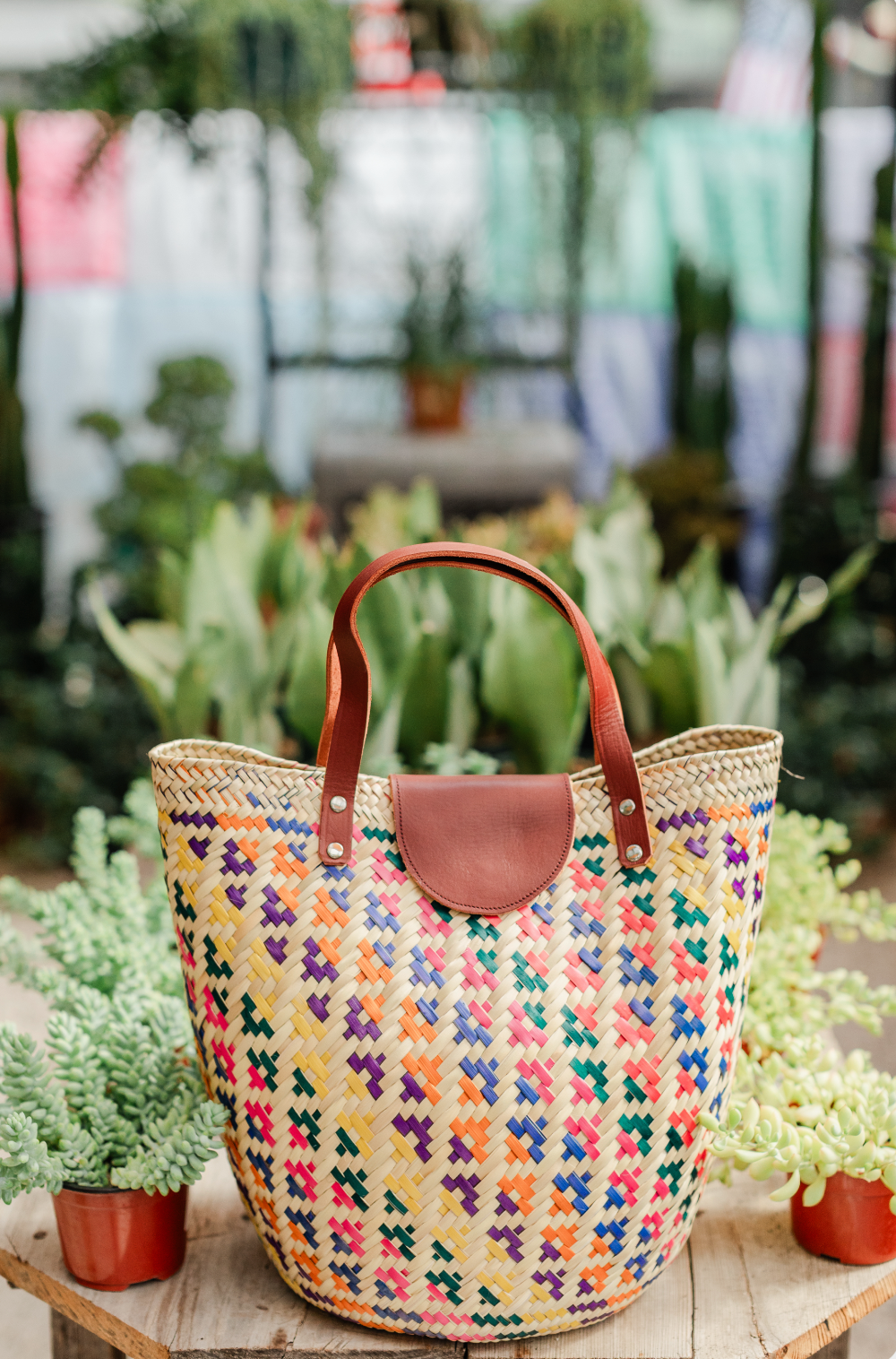 Alegría Bag -  Small Squares