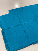 Woven Napkins from Oaxaca- Turquoise