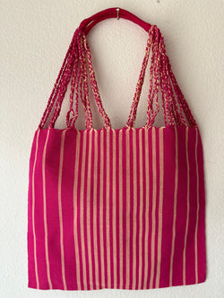 Pink Loom Tote Bag