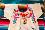 Girl's Off-White Puebla Dress