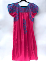 Magenta with Turquoise San Antonino Dress L/XL