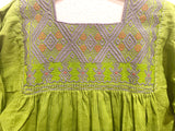 Green with Gray San Andres Blouse