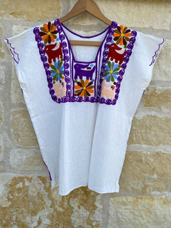 Purple Los Animales Blouse