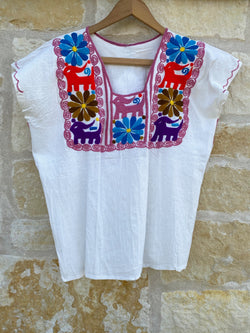 Pink Los Animales Blouse