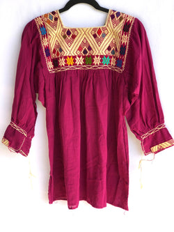 Plum San Andres Blouse