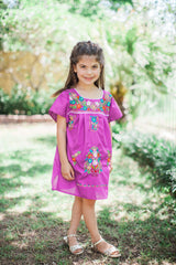 Purple Puebla Dress