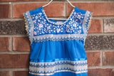 Girl's Blue Telar Dress
