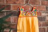 Baby Girl's Yellow Sleeveless Puebla Dress