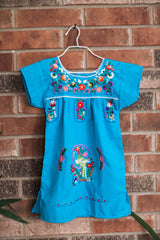 Blue Puebla Dress