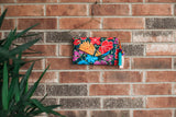 Teal Frida Clutch