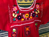 Baby Girl's Red Puebla Dress- 12M