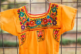 Girl's Yellow Oaxaca Dress