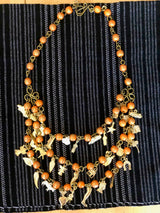 Orange Layer Milagro Necklace