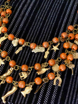 Orange Layer Milagro Necklace