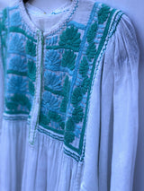 Green and Blue Vine Tunic