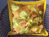 Yellow and Marigold Frida Pillow Case