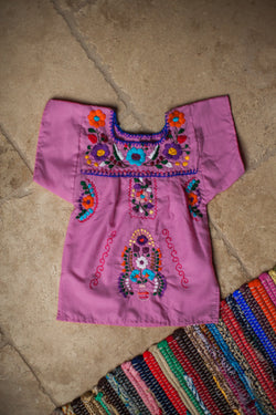 Baby Girl's Pink Puebla Dress