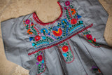 Girl's Tan Puebla Dress