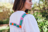 Vine Tunic with Pink and Orange Flowers