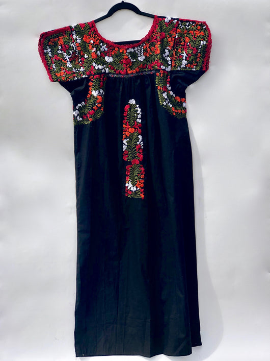 Black with Multi San Antonino Dress S/M