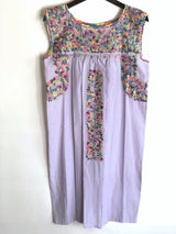 Lavender with Multicolor Felicia Dress