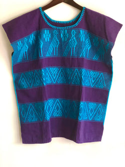 Purple Oaxaca Square Top