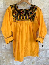 Black and Yellow San Andres Blouse