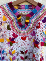 Short Sleeve Multicolor Blusa de Maíz L/XL