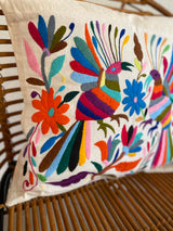 Multicolor Tenango Pillow